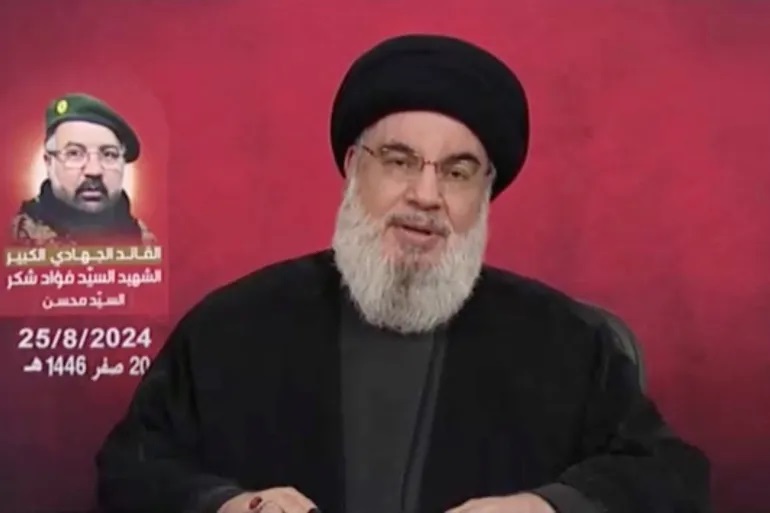 Hassan Nasrallah oo ka hadlay weerarka.jpg
